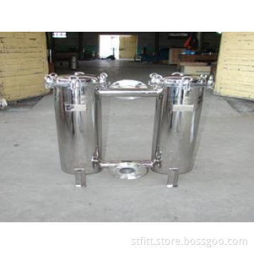SS Duplex Bag Filter Housing